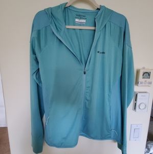 Columbia Omni-Wick, Omni-Shade hoodie, sz L